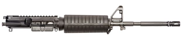 Picture of Spikes STU5025M4S Complete Upper  5.56x45mm NATO 16" Black Phosphate Barrel, 7075-T6 Aluminum Black Receiver, M4 Double Head Shield Handguard for M4 Carbine