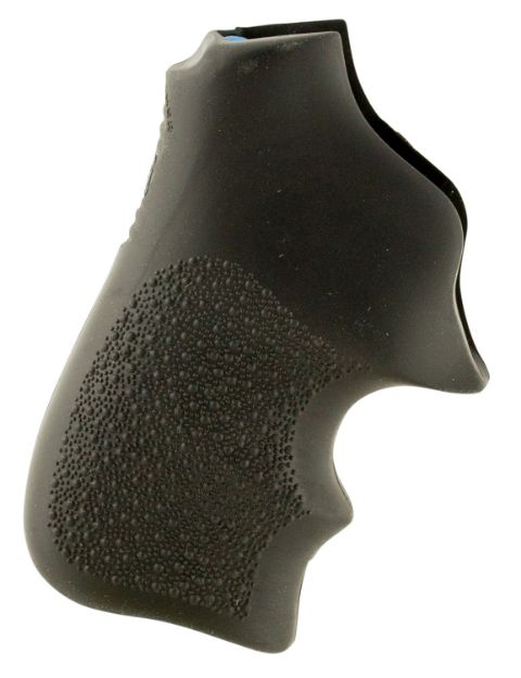 Picture of Hogue 78020 Tamer  Cushion Black Rubber Grip with Finger Grooves for Ruger LCR, LCRx