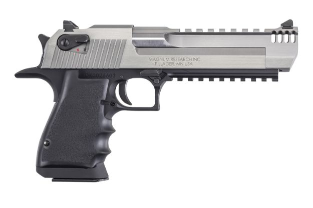 Picture of Magnum Research DE44ASIMB Desert Eagle Mark XIX L6 44 Rem Mag 6" 8+1 Black Hardcoat Anodized Aluminum Frame Stainless Steel Slide Black Polymer Grip