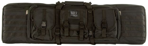 Picture of Bulldog BDT4037B BDT Tactical Single 37" Black Nylon, 3 Accessory Pockets, Deluxe Padded Backstraps, Lockable Zippers, Padded Internal Divider