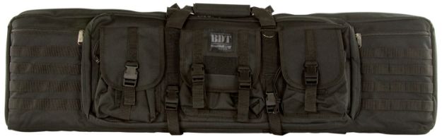 Picture of Bulldog BDT4043B BDT Tactical Single Black Nylon, 3 Accessory Pockets, Deluxe Padded Backstraps, Lockable Zippers & Padded