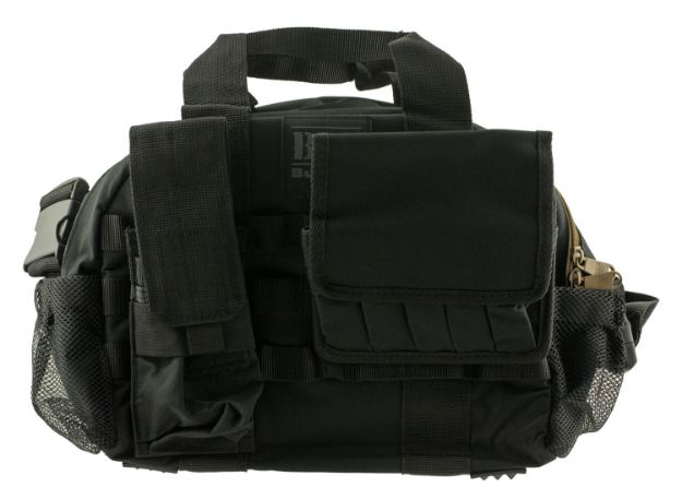 Picture of Bulldog BDT940B BDT Tactical Range Bag Black Finish Colorized Zipper