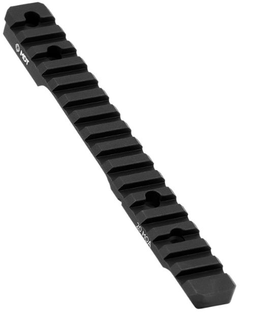 Picture of Mdt Sporting Goods Inc 102189BLK Picatinny Scope Rail  Black Anodized Aluminum 11" Long Fits Howa 1500 Short Action, 20 MOA