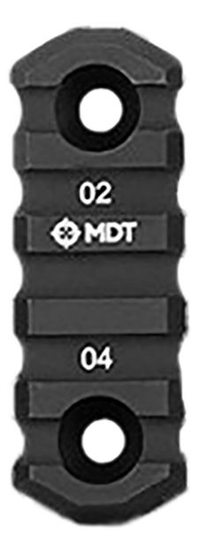 Picture of Mdt Sporting Goods Inc 103150-BLK M-Lok Picatinny Rail  Black Anodized 2.50" Long