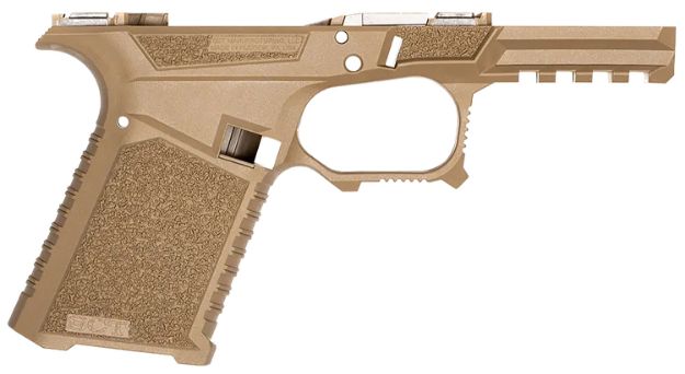 Picture of Sct Manufacturing 0225000100IA Compact  Compatible w/ Gen3 19/23/32 Flat Dark Earth Polymer Frame Aggressive Texture Grip Includes Locking Block