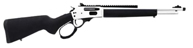 Picture of Rossi 95303016W R95 Trapper 30-30 Win 5+1 16.50" White Cerakote Threaded Barrel, White Cerakote Picatinny Rail Stainless Steel Receiver, Fixed Black Polymer Stock