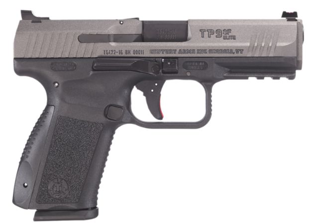 Picture of Century Arms HG4870TN TP9SF Elite 9mm 10+1 4.19" Tungsten Gray