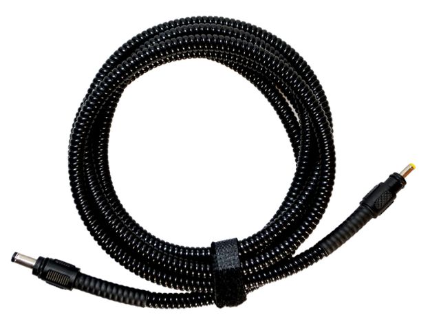 Picture of Tactacam/reveal RACABLEV1 Armored Solar Cable  Black Fits Reveal Solar Panel 6.5 ft Long