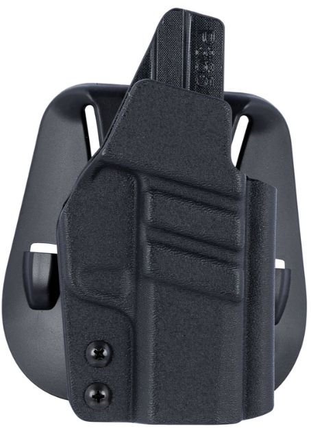 Picture of 1791 Gunleather TACPDHOWBP365BLKR Tactical Kydex  OWB Black Kydex Paddle Fits Sig P365 Right Hand