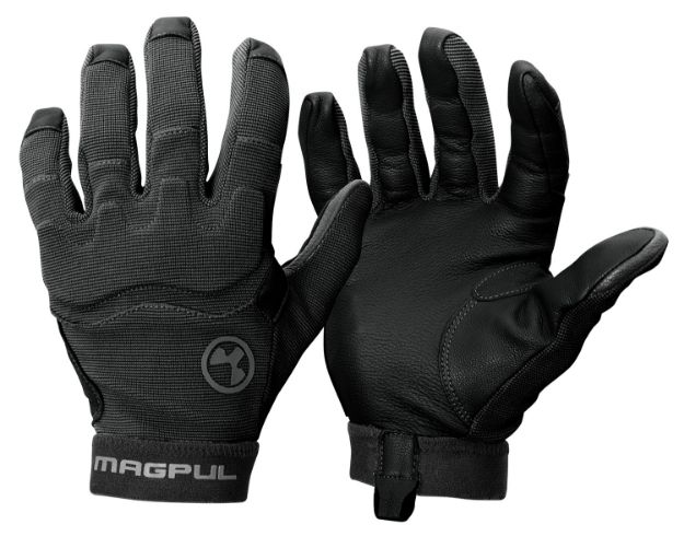 Picture of Magpul MAG1015-001 Patrol 2.0 Gloves Black Nylon/Leather Small