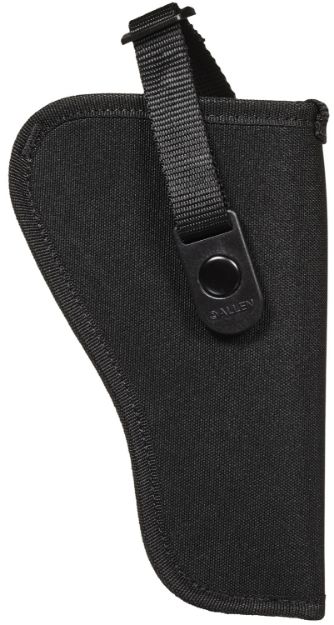 Picture of Allen 44802 Cortez  Size 02 OWB Style Black Polyester, Adjustable Strap & Belt Loop Mount Type fits 3-4" Barrel Medium-Large DA Revolver Right Hand