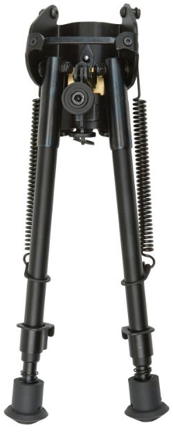 Picture of Allen 2188 Bozeman  Rifle Bipod Black Aluminum w/Sling Swivel Mount, Rubber Feet & 9-13" Vertical Adjustment