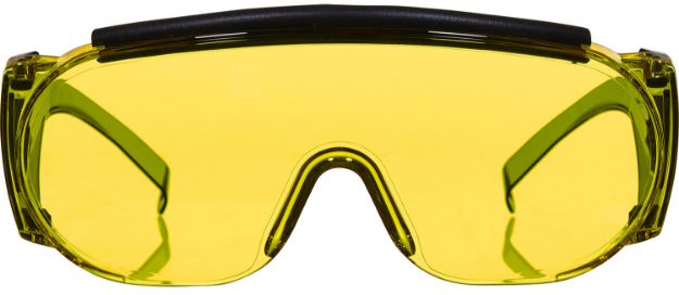 Picture of Allen 2170 Fit Over Shooting Glasses Adult Yellow Lens Gray Frame