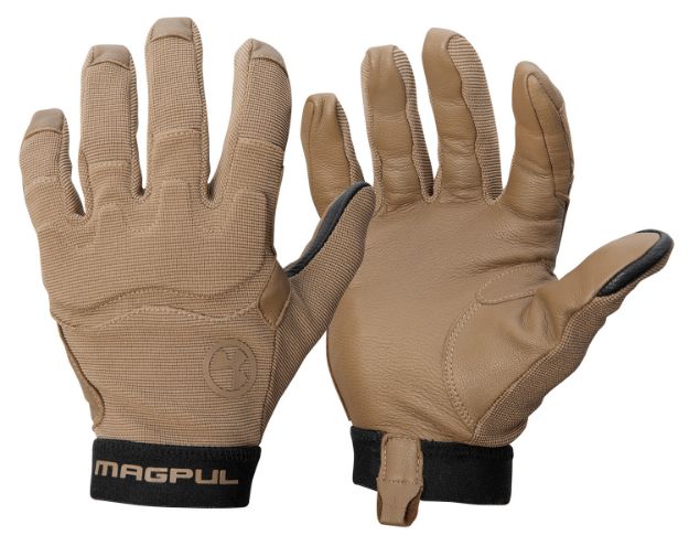 Picture of Magpul MAG1015-251 Patrol 2.0 Gloves Coyote Nylon/Leather Small