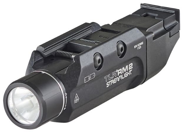 Picture of Streamlight 69451 TLR RM 2 Rail Mounted Tactical Lighting System  Black Anodized 1,000 Lumens White