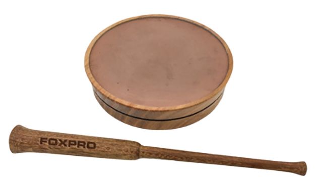 Picture of Foxpro HPCOPPER Honey Pot  Turkey Species Pot Call Natural Honey Locust Wood/Copper