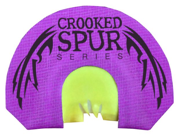 Picture of Foxpro CSMOUTHVFANG Crooked Spur V-Fang Diaphragm Call Triple Reed Turkey Sounds Attracts Turkeys Purple