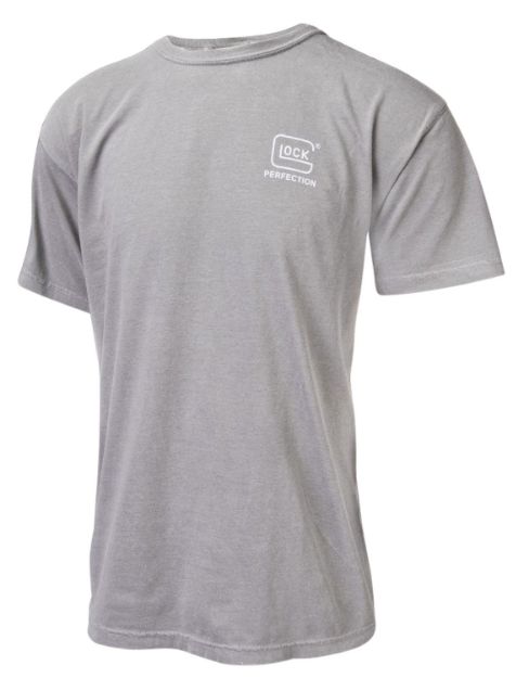 Picture of Glock AA75143 Perfection  Gray Cotton Short Sleeve Small