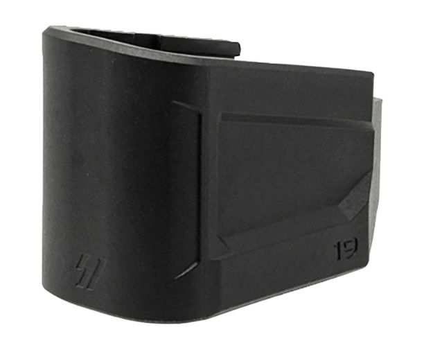 Picture of Strike Industries EMPG19 Enhanced Magazine Plate  +5, 9mm Luger, Compatible w/Glock 19, Black Polymer