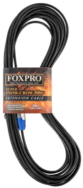 Picture of Foxpro CBL50FTSCP2SSCP Speaker Extension Cable  50' Black for FoxPro Super Snow Crow Pro & Snow Crow Pro 2