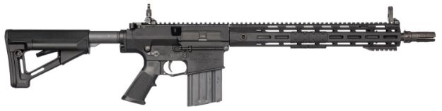 Picture of Knights Armament 31955 SR-25 Precision Carbine 308 Win 16" 20+1 Black Black Adjustable Stock Black Polymer Grip Ambidextrous Hand