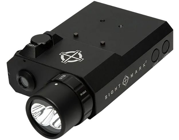 Picture of Sightmark SM25013 LoPro Combo Light and Green Laser  Matte Black 300 Lumens White LED