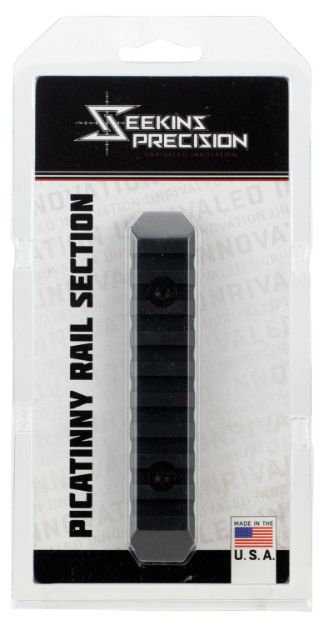 Picture of Seekins Precision 0010560081 M-LOK Rail Section 9 Slots  Black Anodized