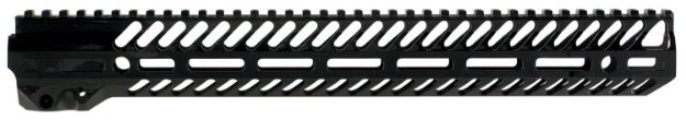 Picture of Seekins Precision 0010530053 NOXS M-LOK Rail System AR-15 Black Hardcoat Anodized 6005A-T6 Aluminum 15" Picatinny