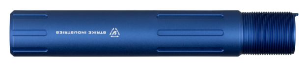 Picture of Strike ARCARPRESLICKBLU Receiver Extension Tube  AR Pistol Platform Blue Anodized Aluminum AR Carbine