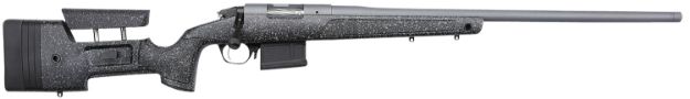 Picture of Bergara Rifles BPR20300MC Premier HMR Pro 300 Win Mag 5+1 26" Threaded Barrel Tactical Gray Cerakote, Black w/Gray Fleck Stock