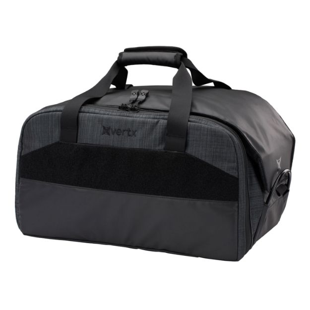 Picture of Vertx VTX5026HBK/GBK COF Heavy Range Bag Heather Black with Galaxy Black Accents Nylon with Removable 6-Pack Mag Holder, Rubber Feet & Lockable Zippers