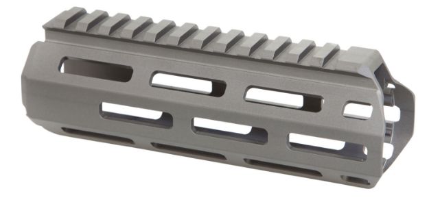 Picture of Q LLC 6HBMLOKHG Handguard  M-LOK Aluminum Gray Q LLC Honey Badger 6"