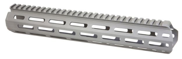 Picture of Q LLC 12HBMLOKHG Handguard  M-LOK Aluminum Gray Q LLC Honey Badger 12"