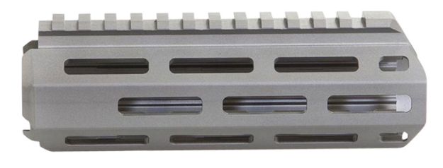 Picture of Q LLC 6HBMLOKARHG Handguard  M-LOK Aluminum Gray Q LLC Honey Badger 6"