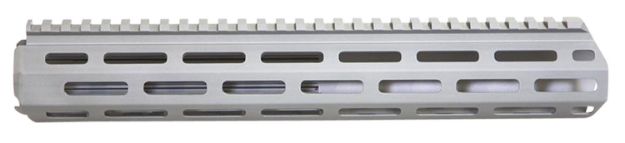 Picture of Q LLC 12HBMLOKARHG Handguard  M-LOK Aluminum Gray Q LLC Honey Badger 12"