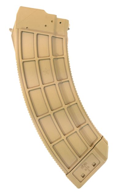 Picture of US Palm MA693A Standard  30rd 7.62x39mm Fits AK-47 Flat Dark Earth Polymer w/Stainless Steel Latch