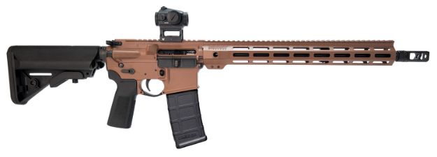 Picture of Bushmaster 0010006H212 Bravo Zulu  5.56 NATO 30rd 16" Salt Bath Nitride 7075 Aluminum Alloy Receiver H Series Cerakote Grip