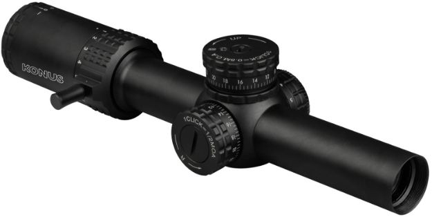 Picture of Konus 7193 Sultan  1-10x24 30mm Tube Illuminated Engraved Ballistic Circle Reticle