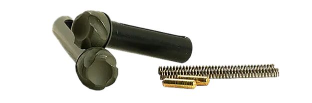 Picture of Timber Creek Outdoors AR10TPSAEROOD Aero Takedown Pin Set AR-10 OD Green Aluminum