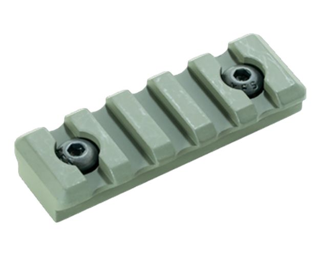 Picture of Timber Creek Outdoors M5SPROD M-LOK 3 Slot Picatinny Rail  OD Green Aluminum Fits AR-Platform