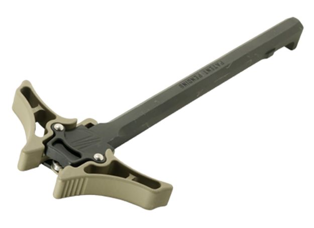 Picture of Timber Creek Outdoors AR10AMBICHFDE Enforcer Charging Handle AR-10 Flat Dark Earth Billet Aluminum Ambidextrous Hand