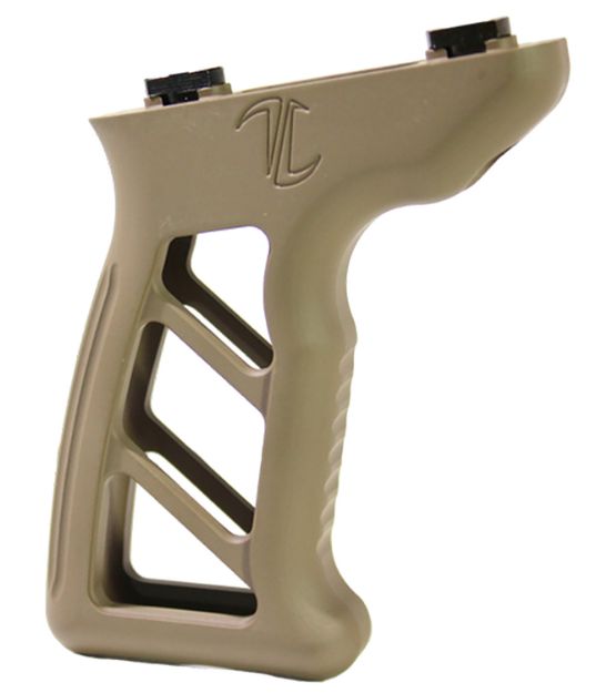 Picture of Timber Creek Outdoors MEVFGFDE Enforcer Vertical Foregrip Flat Dark Earth Billet Aluminum