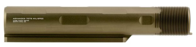 Picture of Strike ARARET7FDE Advanced Receiver Extension  AR-15, AR-10 Flat Dark Earth Aluminum