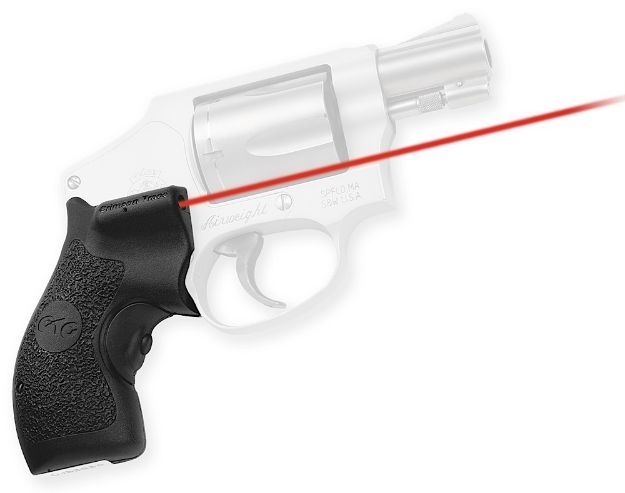 Picture of Crimson Trace 011870 LG-105 Lasergrips  Red Laser Smith & Wesson J-Frame Round Butt