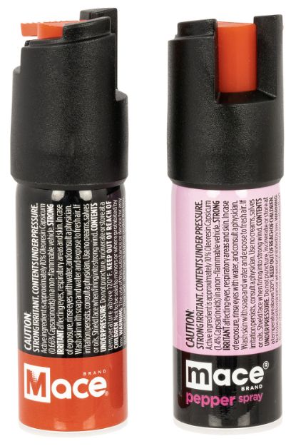 Picture of Mace 60002 Twist Lock Pepper Spray OC Pepper 15 Bursts Range 10 ft 0.75 oz 2 Pack