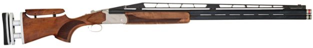 Picture of TriStar 35416 TT-15A Double Trap 12 Gauge 2rd 2.75" 32" Adjustable Rib Barrel Silver Rec Walnut Fixed with Adjustable Comb Stock Right Hand (Full Size) Includes 5 Extended MobilChoke