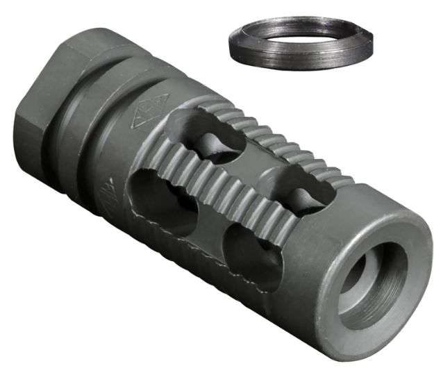 Picture of Yankee Hill 285M2 Phantom Comp/Brake with Smooth End, 1/2"-28 tpi Threads 2.25" OAL for 5.56mm