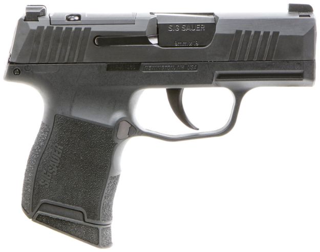 Picture of Sig Sauer 3659BXR3P P365 BXR Micro-Compact 9mm Luger 10+1 3.10" BlackBarrel, Black Nitron Optic Ready/Serrated Slide, Black Polymer Grips