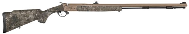 Picture of Traditions R748804425WA Pursuit XT Northwest Magnum 50 Cal Musket Ignition 26",  Burnt Bronze Barrel/Rec, Veil Wideland Synthetic Furniture, Fiber Optic Iron Sights