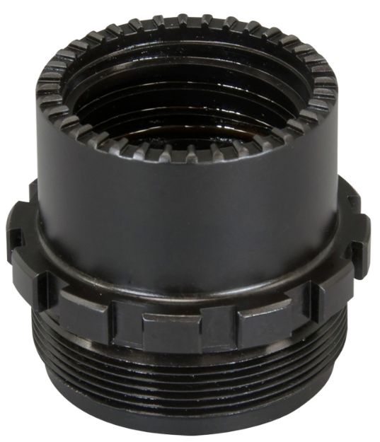 Picture of Yankee Hill 3060 Phantom QD Adapter 1-3/8"-24 tpi, Black Stainless Steel